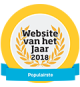 Website van het jaar 2018 - Gekozen als populairste in categorie Vergelijking