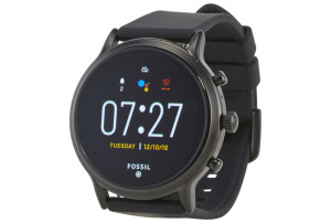 Fossil Gen 5 for him (The Carlyle HR) - Black Silicone