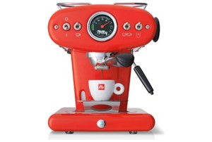 Illy FrancisFrancis X1 anniversary ESE & Ground 60457 red (RVS)