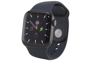 Apple Watch Series 7 (GPS) 41-mm kast van middernacht aluminium, middernacht sportbandje