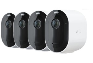 Arlo Pro 4 Spotlight Camera 4-Pack Wit