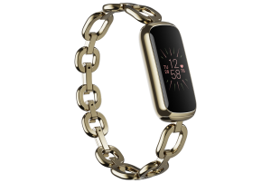 Fitbit Luxe Special Edition - gorjana Soft Gold Stainless Steel Parker Link Bracelet