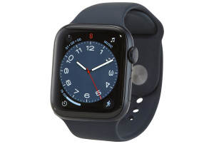 Apple Watch SE (2e generatie) (GPS) 44-mm kast van middernacht aluminium, middernacht sportbandje