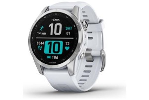 Garmin fēnix 7S Standard Edition - Zilver / Whitestone