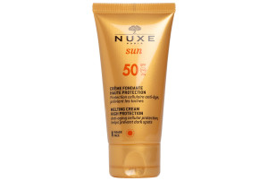 Nuxe Sun Crème fondante haute protection visage SPF50