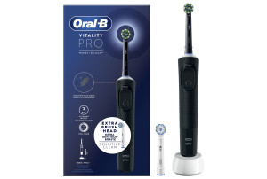 Oral-B Vitality Pro (zwart, extra opzetborstel))