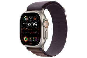 Apple Watch Ultra 2 (GPS + Cellular) 49-mm met Alpine-bandje (medium) - Indigo