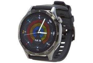 HUAWEI WATCH GT 5 46mm met Fluoroelastomeer Band - Zwart