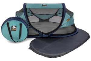 Deryan - Travel Cot Luxe blauw - 1