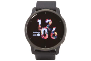 Garmin - Venu 2 met siliconen polsband - Slate / Zwart - 1