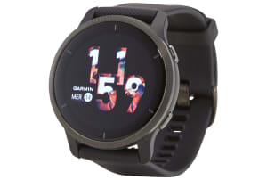 Garmin - Venu 2 met siliconen polsband - Slate / Zwart - 0