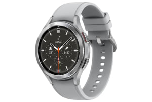 Samsung - Galaxy Watch4 Classic BT 46mm - Silver - 0