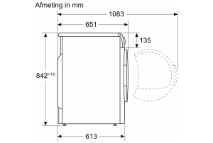 Bosch - WTH85200NL - 1