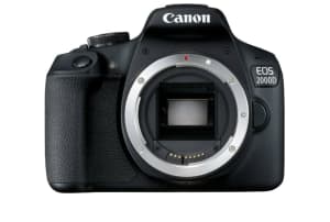 Canon - EOS 2000D met EF-S 18-55mm F/4-5.6 IS STM compact zwart - 1