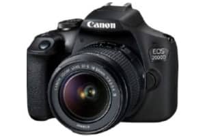 Canon - EOS 2000D met 18-55 DC + SB130 + 16GB zwart - 2