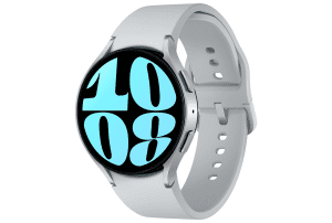 Samsung - Galaxy Watch6 BT 44mm met Sport Band (M/L) - Silver / Silver - 0
