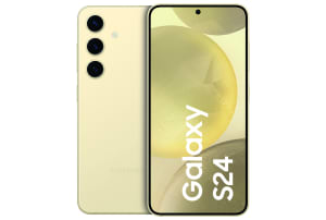 Samsung - Galaxy S24 (256 GB) - Amber Yellow - 1
