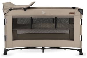 Novi Baby - Reisbed Nora Luxe sand/black - 2