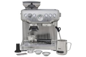 Sage - the Barista Express met thermische melkkan - Brushed Stainless Steel - 1