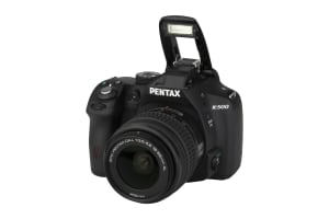 Pentax K-500 met DA L 18-55