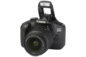 Canon EOS 4000D met EF-S 18-55 III f/3,5-5,6