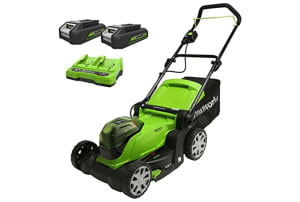 Greenworks G2X24LM41K2 inclusief 2 accu's en lader