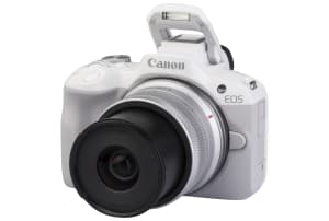 Canon EOS R50 with RF-S 18-45mm f/4.5-6.3 IS STM