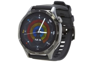 HUAWEI WATCH GT 5 46mm met Fluoroelastomeer band - Zwart