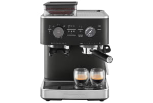 KitchenAid Halfautomatische espressomachine met koffiemolen - Vulkaanzwart