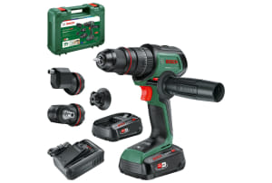 Bosch AdvancedImpact 18V-80 QuickSnap (2 accu's 2.5 Ah, AL18V-44 lader, 3 extra opzetstukken)