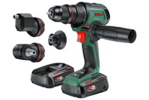 Bosch AdvancedDrill 18V-80 Quicksnap (2 accu's 2.5 Ah, AL18V-44 lader, 3 extra opzetstukken)