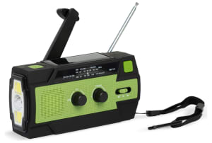 Merkloos Multi-purpose crank radio
