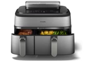 Philips NA555/00 5000-Serie Airfryer met twee manden