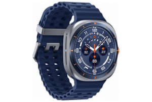 Samsung Galaxy Watch Ultra (2025) met Marine Band - Titanium Blue / Blue
