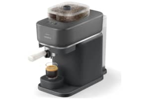 Philips Baristina met Bean Swap - Zwart / Melkwit Portafilter