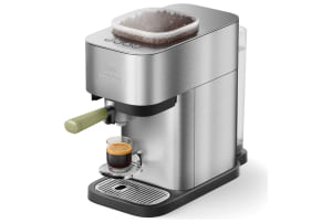 Philips Baristina Plus - Metaal / Natuurlijk Groen Portafilter