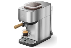 Philips Baristina Plus - Metaal / Essenhouten Portafilter (Direct to Consumer-versie)