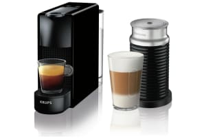 KRUPS Nespresso Essenza Mini - Piano Black (met Aeroccino 3)
