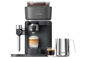 Philips Baristina Latte - Zwart / Zwart Portafilter