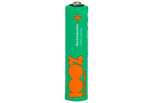 100% Peak Power 1000 series rechargeable 800 mAh