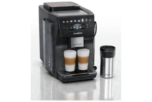 Siemens EQ600 iAroma met reismok en kopjesverwarming - Zwart (TP607ET8)