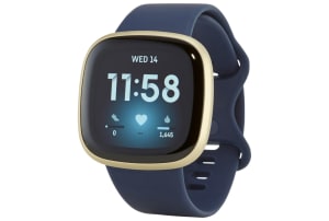 Fitbit Versa 3 - Midnight / Soft Gold Aluminium