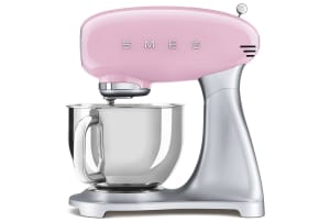 SMEG SMF02PKEU zilver, roze