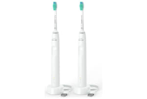 Philips Sonicare 3100 series HX3675/13 (2 houders, wit)