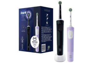 Oral-B Vitality Pro (2 houders, zwart & paars)