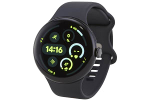 Google Pixel Watch 3 45mm (LTE) - Matzwart / Obsidiaan
