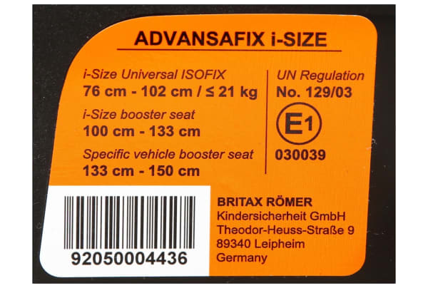 Britax Römer - Advansafix i-Size - 12
