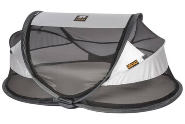 Deryan - Travel Cot Baby Luxe silver - 0