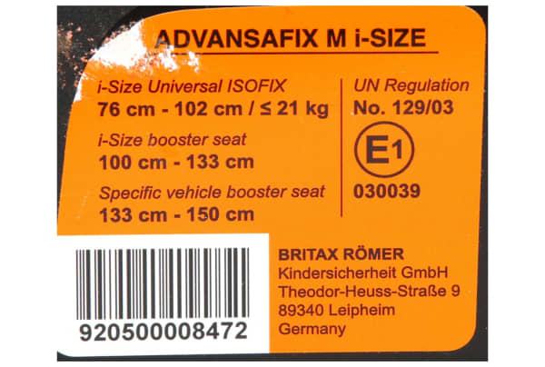 Britax Römer - Advansafix M i-Size - 10