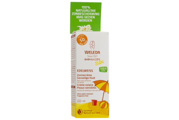 Weleda - Edelweiss Zonnecreme Baby & Kids / Gevoelige Huid - 1